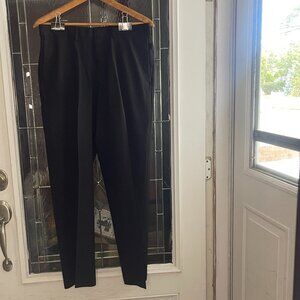 Haggar Mens Premium No Iron Classic Fit Flat Front Hidden Expandable Waist 34x30